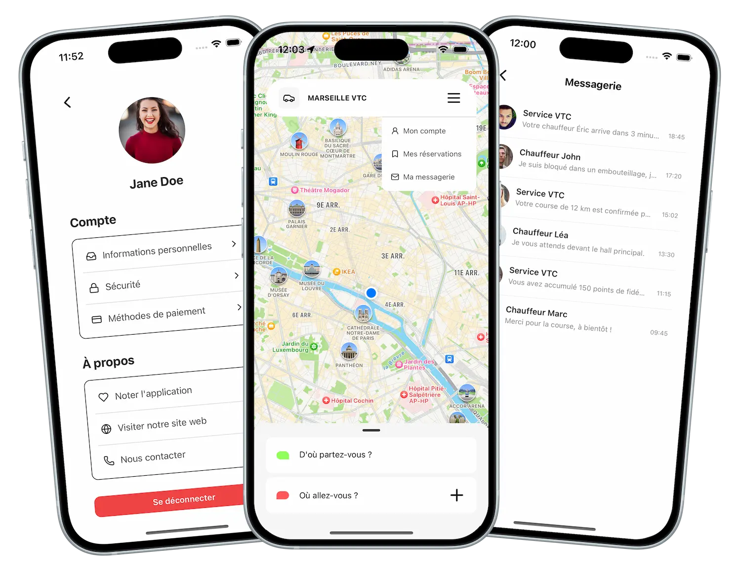 Illustration de Une expérience mobile fluide et premium pour vos clients