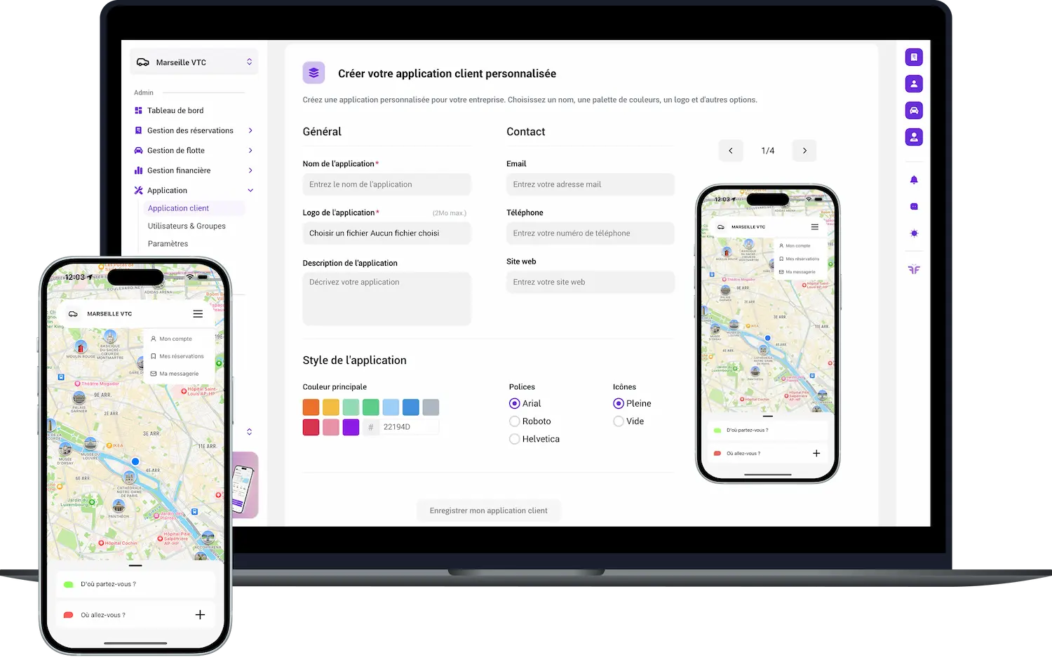 Illustration de Votre app mobile, reflet parfait de votre marque